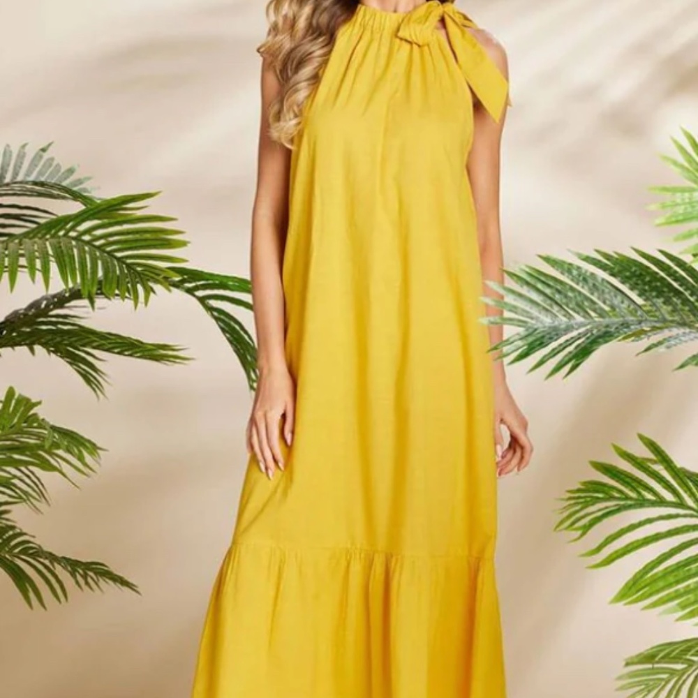 Mud Pie - Mustard Julip Maxi Dress